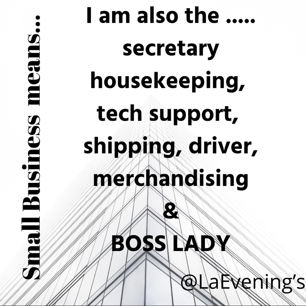 Supporting small businesses!